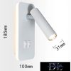 UNIVERSO Fali lámpa LED 6w 240lm + 150lm 4000k IP22 fehér kapcsolóval