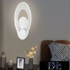 UNIVERSO Fali lámpa LED 9w 450lm CCT IP20 120×265mm fehér