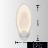 UNIVERSO Fali lámpa LED 9w 450lm 3000k IP20 120×265mm fehér
