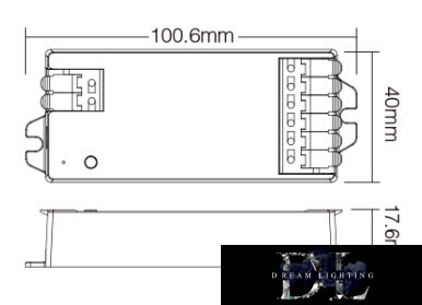 MIBOXER 3in1 RF 2.4G RGB/RGBW/RGB-CCT LED Szalaghoz Vezérlő DC:12-24V Max:12A zigbee tuya