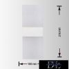 UNIVERSO Fali lámpa LED 8w 400lm 3000k IP20 100×270mm fehér