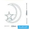 UNIVERSO Fali lámpa LED 11w 400lm CCT.kap IP20 220x255mm fehér