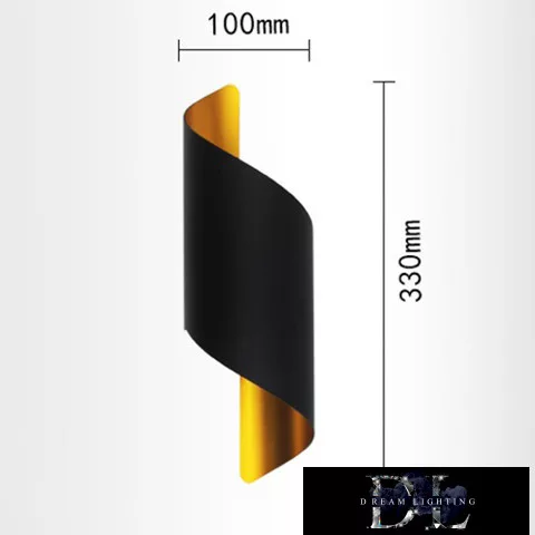 UNIVERSO Fali lámpa 2xG9 Max.60w IP20 30x100mm Fekete