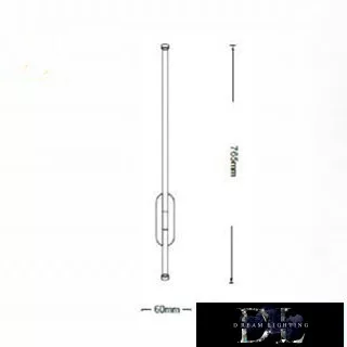 UNIVERSO fali lámpa LED 12w 960lm 4000k IP20 765×60mm fehér