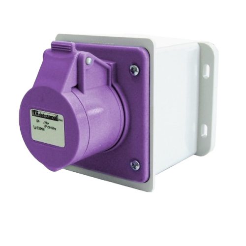 EC690 FELÜLETRE SZERELHETŐ. ALJZAT 16A IP44 2P 24V AC