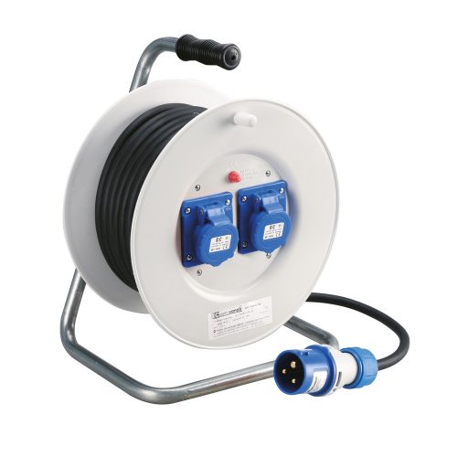 EC699 Kábeltekercs 2Х1P+N+E H05VV-F 3x1,5 mm 30M IP44