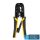 Deli Tools Ethernet csatlakozó krimpelő fogó 4/6/8P RJ45/RJ14/RJ12/RJ9 fekete/sárga