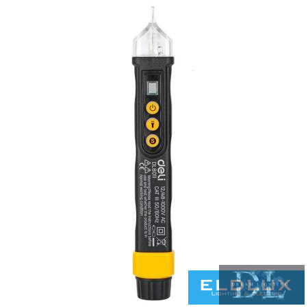 Deli Tools EDL8011 feszültségmérő 12 / 48-1000V AC fekete