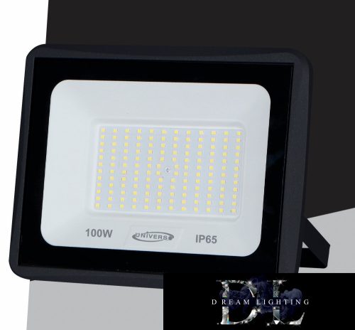 UNIVERSO LED reflektor 100w 9000lm 3000k IP65 fekete 212x246x36mm