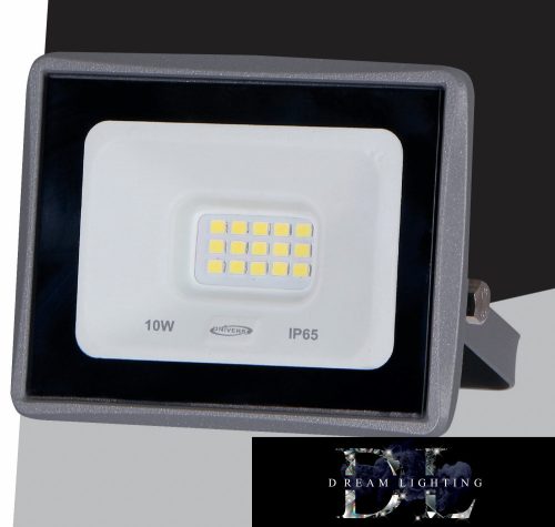 UNIVERSO LED reflektor 10w 900lm 3000k IP65 szürke 87x94x20mm