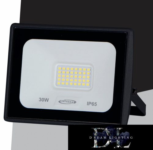 UNIVERSO LED reflektor 30w 2700lm 3000k IP65 fekete 135x147x29mm