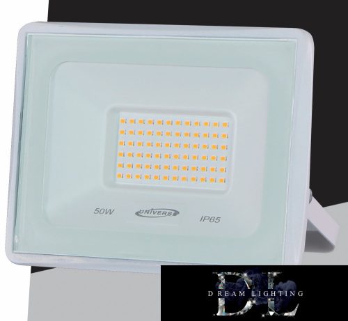 UNIVERSO LED reflektor 50w 4500lm 3000k IP65 fehér 135x147x29mm