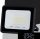 UNIVERSO LED reflektor 50w 4500lm 3000k IP65 fekete 135x147x29mm