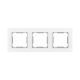 ELDLUX ELDIRA hármas üveg keret fehér