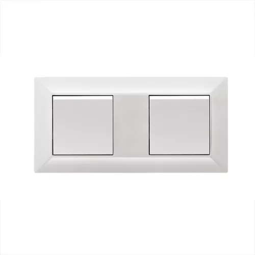 ELDLUX ELDGROUND kettes műanyag keret fehér