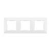 ELDLUX ELDGROUND hármas műanyag keret fehér
