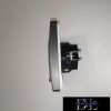 ELDLUX ELDGROUND 2P+F konnektor gyerekvédelemmel csapfedéllel fekete csavaros IP44
