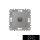 ELDLUX ELDGROUND RJ45 Cat.5e UTP aljzat ezüst