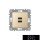 ELDLUX ELDGROUND 2×USB töltő ajzat type A 2.1A/2×1.05A arany