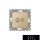 ELDLUX ELDGROUND SAT (13db) + RJ45 Cat.5e UTP aljzat arany