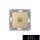 ELDLUX ELDGROUND 1×RJ45 Cat.5e UTP aljzat arany