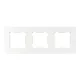 ELDLUX ELDANA hármas műanyag keret fehér