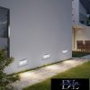 UNIVERSO Lábazati süllyesztett LED lámpatest 2.5w 150lm 4000k 120° IP65 alumínium 110x45mm