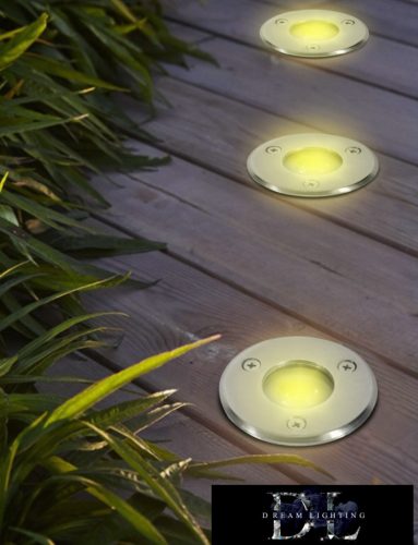 UNIVERSO Taposólámpa LED 1.5w 120lm 3000k 60° IP65 acél Ø65-Ø59x75mm