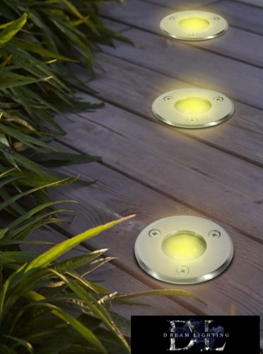 UNIVERSO Taposólámpa LED 1.5w 120lm 4000k 60° IP65 acél Ø65-Ø59x75mm