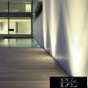 UNIVERSO Taposólámpa LED 18w 2200lm 4000k 30° IP67 acél Ø200-Ø185x92mm