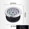 UNIVERSO Taposólámpa LED 18w 2200lm 4000k 30° IP67 acél Ø200-Ø185x92mm