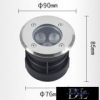 UNIVERSO Taposólámpa LED 3w 300lm 6500k 45° IP67 acél Ø90-Ø76x85mm