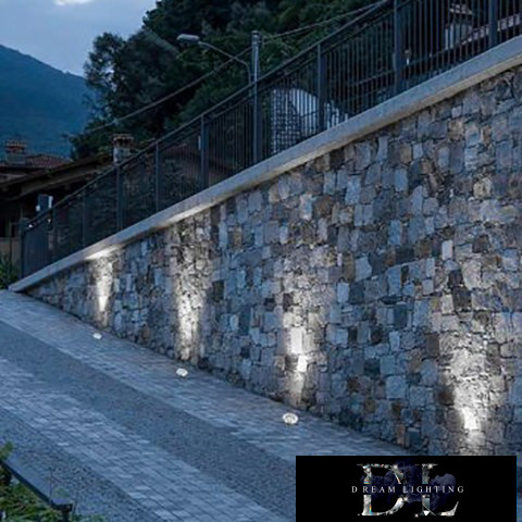 UNIVERSO Taposólámpa LED 7w 850lm 6500k 30° IP67 acél Ø146-Ø128x92mm