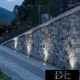 UNIVERSO Taposólámpa LED 7w 850lm 6500k 30° IP67 acél Ø146-Ø128x92mm