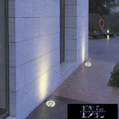UNIVERSO Taposólámpa LED 7w 850lm 4000k 30° IP67 acél Ø146-Ø128x92mm
