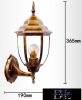 UNIVERSO Kültéri fali lámpa 1xE27 Max.60W IP55 bronz D190x365mm