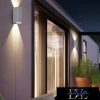 UNIVERSO fali lámpa 2×GU10 IP65 68×80×150mm szürke