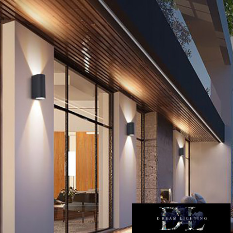 UNIVERSO fali lámpa 2×GU10 IP65 68×80×150mm fekete