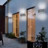 UNIVERSO Kültéri fali lámpa E27 Max 60W IP44 szürke 220x90x123mm