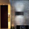 UNIVERSO Kültéri fali lámpa E27 Max 60W IP44 fekete 220x90x123mm