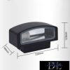 UNIVERSO Kültéri fali lámpa E27 Max 60W IP44 fekete 220x90x123mm