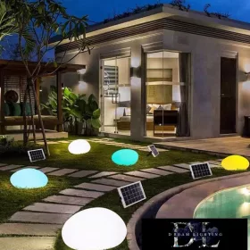   UNIVERSO Solar kerti lámpa 5w-6V 3.7V-2.6AH 146lm RGB+4000k IP65 fehér