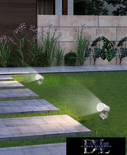UNIVERSO Kerti spotlámpa 3.5w 360lm 6500k 60° IP65 fehér 100x78mm