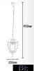 UNIVERSO Kültéri függeszték 1xE27 Max.60W IP55 fehér D200x900mm