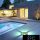 UNIVERSO Taposólámpa LED 8w zöld IP67 szürke Ø105x130mm