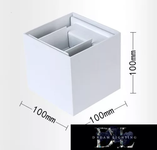 UNIVERSO fali lámpa LED 12w 1000lm 6500k IP55 100×100×100mm fehér
