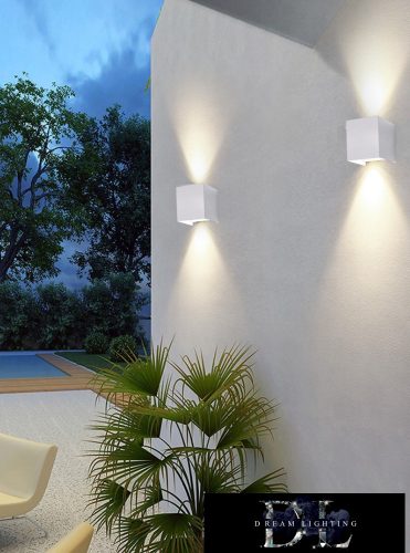 UNIVERSO fali lámpa LED 12w 1000lm 4000k IP55 100×100×100mm fehér