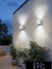 UNIVERSO fali lámpa LED 12w 1000lm 6500k IP55 100×100×100mm szürke