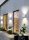 UNIVERSO fali lámpa LED 12w 1000lm 4000k IP55 100×100×100mm szürke