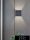 UNIVERSO fali lámpa LED 12w 1000lm 6500k IP55 100×100×100mm fekete